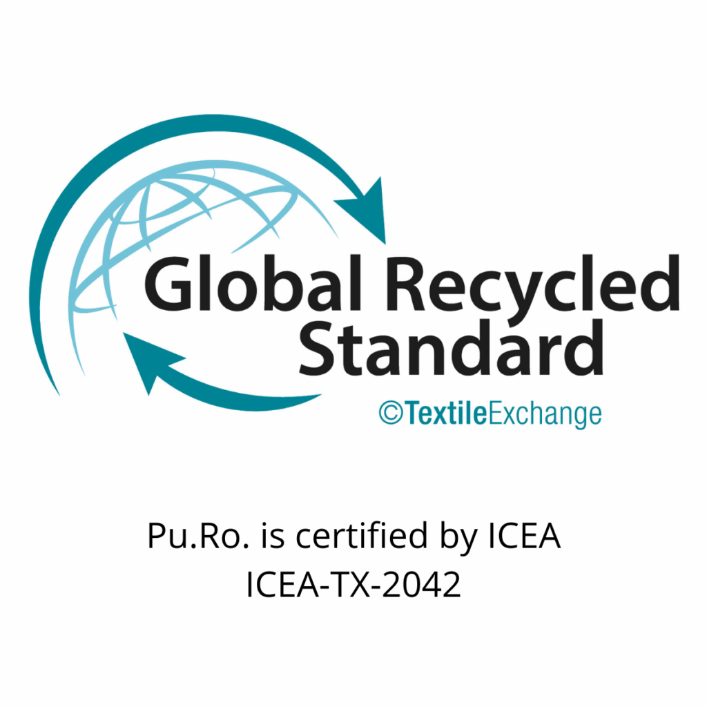 pu.ro is certified by ICEA, global recycled standard